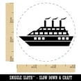 thumbnail image 2 of Vacation Cruise Ship Boat Self-Inking Rubber Stamp Ink Stamper - Black Ink - Small 3/4 Inch, 2 of 7