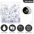 thumbnail image 3 of Coolnut Blue Flowers Birds Dishwasher Magnet Cover,Reusable Fridge Panel Decal with Magnetic Stickers for Kitchen Appliance Home Decor, 23"x 26", 3 of 6
