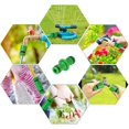 thumbnail image 5 of Double Plug Hose Connector Extender,garden Hose Coupling For Car Washing And Garden Hose Pipe Connection (12pcs, Green), 5 of 5