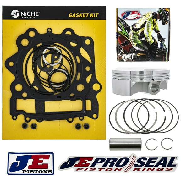Niche 105.5mm Big Bore 12.5:1 Compression Piston Gasket Kit for Yamaha Grizzly 700 ATV MK1001158