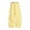 Yellow, variant on lnmuld Girls Wide Leg Sweatpants Fabric Drawstring Elastic High Waist Dual Side Pockets Soft Heavy Knit Minimal Casual Trousers Color:Black,Size:6-7 Years