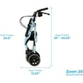 thumbnail image 4 of NOVA Medical Products Zoom Rollator Walker, 4 of 10