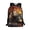 Bear Cub Forest Print, variant on Lizard Pattern Backpack for Women, 17 Inchs Wear Resistant Durable Fabric Student Bookbag for Daily Use Travel