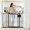 Black-29.14-48.03"/74-122cm, variant on Clera Gate 29.14-57.48" Extra Wide Mounted Easy Walk Through Auto Close Safety Dog Pet Puppy For Doorways Kitchen