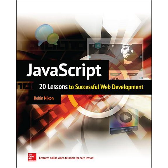 Javascript: 20 Lessons to Successful Web Development, (Paperback)