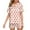 Beige, variant on TSADFHJI Women Robes Long Cute Womens Silk Satin Pajamas Set Two Piece Pj Sets Sleepwear Loungewear Button down Pj Sets M Dark Blue
