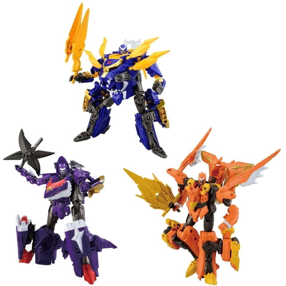 Transformers Go! Goukekisou Set of 3 with G-05, G-10, G-20