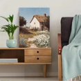 thumbnail image 5 of Qisvanset Country Cottage Landscape Canvas Wall Art 15.75x11.81 Inches, 5 of 8