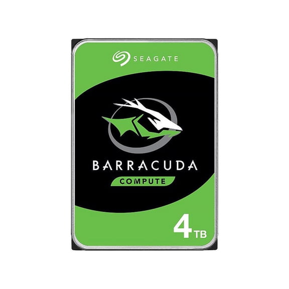Seagate BarraCuda ST4000DM004 4TB 5400 RPM 256MB Cache SATA 6.0Gb/s 3.5" Hard Drives Bare Drive - OEM