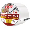 thumbnail image 1 of Ruban de Réparation pour VR, Imperméable, 6 Pouces x 50 Pieds, Ruban de Patch de Toit en Caoutchouc Résistant aux Intempéries pour Réparation de VR, Fenêtre, Évent, Revêtement de Bateau et Fuites de Toit de Caravane, 1 of 5