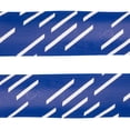 thumbnail image 2 of Cinta para manubrio azul con barras blanco blanco, 2 of 6
