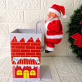 thumbnail image 2 of Cuentas de escalada Papá Noel música muñeca eléctrica cuerda de escalada regalos de Navidad decoraciones navideñas transfronterizas, 2 of 5