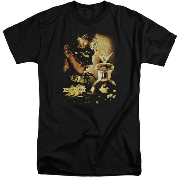 Mirrormask Trapped Adult Tall T-Shirt Black