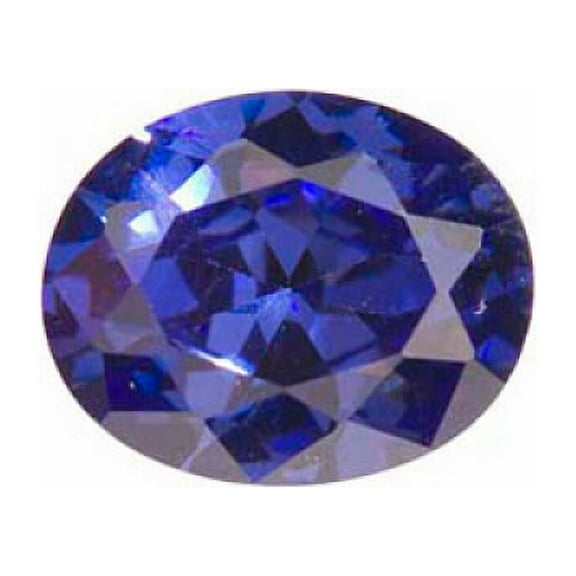 8X6mm Oval Tanzanite CZ - Pack of 1