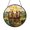 Acrylic 3.5 Inch, variant on Farm Donkey Decorative Window Hanging – Stained Glass Style