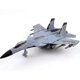 thumbnail image 1 of Toy Airplane Model Alloy Pull Back Fighter With Flashing Light Realistic Jet Sound (gray), 1 of 5
