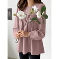 thumbnail image 6 of ZANZEA Women Cotton Long-sleeve Shirt Blouse Solid Color Fashion Top, 6 of 13