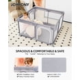 thumbnail image 5 of Joypony Extra Large Baby Playpen - Babies and Toddlers Playard and Activity Center (50x50x27 inch), 5 of 7