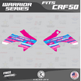 thumbnail image 4 of Kalair GFX Graphics Kit for Honda CRF50 (2013+) Warrior Series, 4 of 5