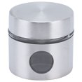 thumbnail image 4 of Airtight Coffee  Tea Storage Jar, Iron  Glass Mini Canister Keeps Beans , 5.8oz, 4 of 6