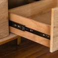 thumbnail image 3 of MDQMD Wooden 9 Drawers Dresser for Bedroom,Mid Century Modern Dresser Storage Organizer,59'' Wide Dresser for Closet Storage, 3 of 8