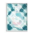 thumbnail image 5 of Stupell Industries Aquamarine Perfume Bottle Summer Water Bubbles Tie Dye Background,11 x 14, Design by Ziwei Li, 5 of 5