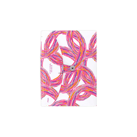 Expanding Circle - Five Star Style 6 pocket Poly Expanding File