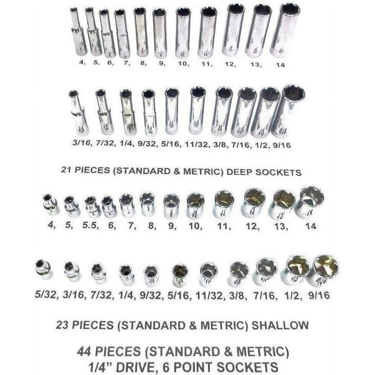 Craftsman 3/16 in. SAE 6 Point Deep Socket, 1/4 in. Drive Craftsman 3/16 in. SAE 6 Point Deep Socket, 1/4 in. Drive