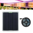 thumbnail image 4 of Tira de lámpara LED para plantas ANGGREK 20W 98ft a prueba de agua IP65 luz de crecimiento de plantas solares, 4 of 7