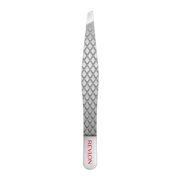 Revlon Pince à Épiler Biseautée Ultime, Pointes Ultra-Fines Finies à la Main pour une Épilation Précise, Faite avec de l'Acier Inoxydable de Haute Qualité