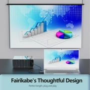 Fairikabe HDMI to USB C Adapter Cable 4K60Hz 6.6FT, Compatible with Xreal Air, Nreal Air, Steam Deck Dock, PS5, Xbox, Portable Monitor