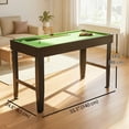 thumbnail image 3 of Soozier 55" Mini Pool Table, Billiard Table Set for Kids and Adults, Green, 3 of 10