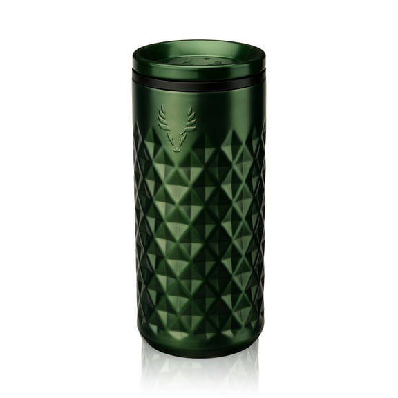 Viski Paragon Stainless Steel Highball Tumbler Home Bar 16oz Set of 1 Green