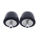 thumbnail image 1 of 2Pcs Black Rubber Bumper Cushion Hood Bump Stop Replacement for Wrangler YJ JK 1987-2018, 1 of 5