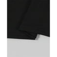 thumbnail image 5 of Black And White Patchwork Shirt Dress For Women Long Sleeve Bodycon Ruched Mini Dress Club Wear, 5 of 6