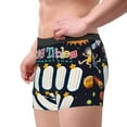 thumbnail image 2 of Pofeuu Space Math Times Tables Print Men’s Boxer Briefs, Moisture-Wicking Underwear, Regular,Trunk-Small, 2 of 5