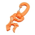 thumbnail image 2 of jinwen Pince de Plongée Crochet pour Adultes Polyvalent Tuba à Libération Rapide Double BCD Orange, 2 of 9