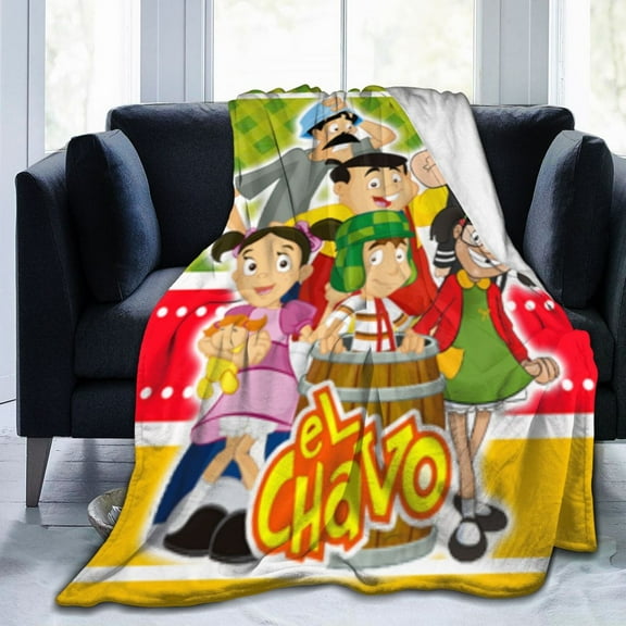 El Chavo Cartoon Del Ocho Blanket Throw Bedding Room Decor Flannel Blankets For Bed Sofa 40