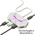 thumbnail image 5 of WINDLAND 7Port USB Expansion Dock USB Adapter with Led For Laptop Desktop Not Need Driver, 5 of 7