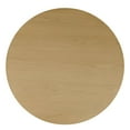 thumbnail image 3 of Auden 48" Round Mid-Century Modern Fluted Pedestal Base Dining Table, 3 of 6
