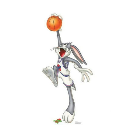 71 x 33 in. Bugs Bunny - Space Jam Cardboard Standup