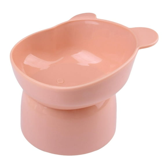Cuenco Elevado Para Gatos Yuyangstore Duradero Antideslizante Para Perros Pequeños Y Medianos Color Rosa