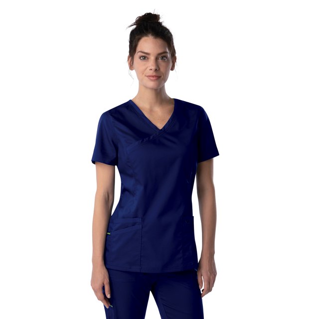 Landau ProFlex Haut de Blouse Médicale pour Femmes : 3 Poches, Ajustement Moderne, Extensible, Médical 4161