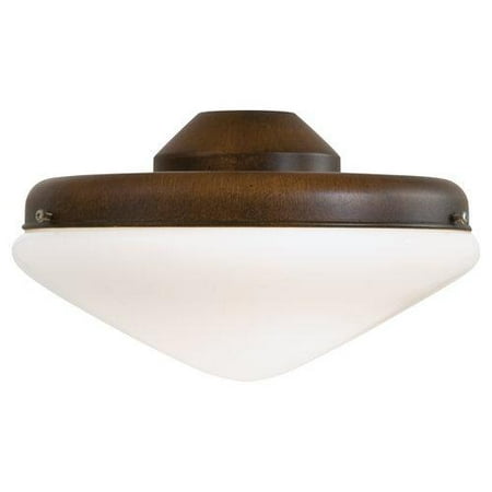 Mossoro Walnut 2 Light Universal Ceiling Fan Light Kit Walmart Com