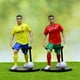 thumbnail image 3 of Muñeco de estrella de fútbol, modelo de mano, 19cm, decoración de escritorio, adornos, regalo de cumpleaños para niño, 3 of 5