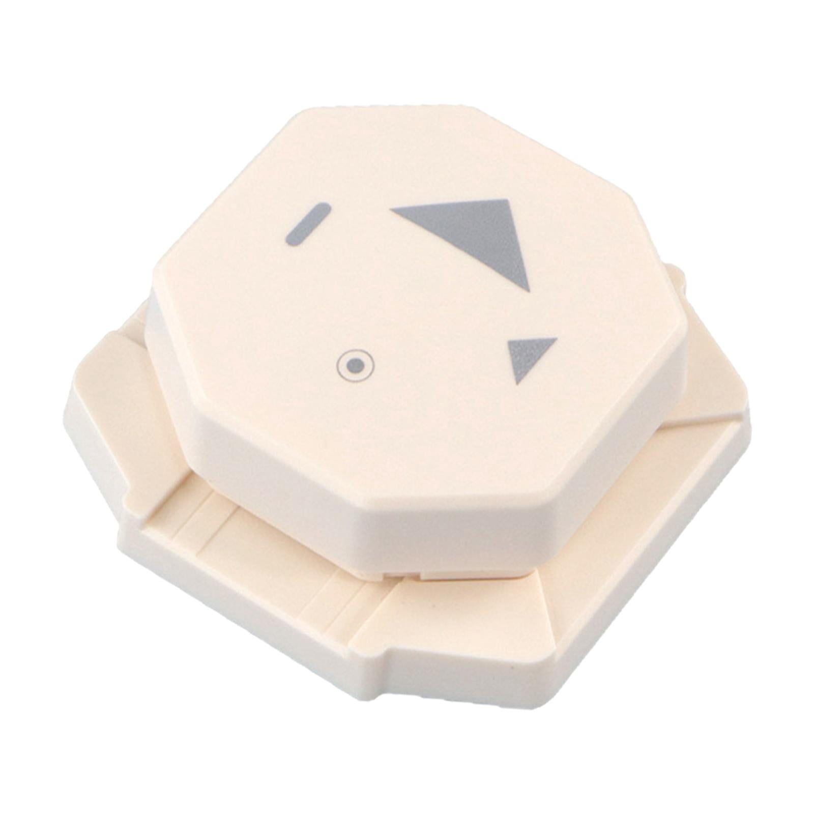 FVDPWYE 4 in 1 Hole Puncher Corner Cutter Anti Slip Base DIY Scrapbooking Edge Decorator Style A