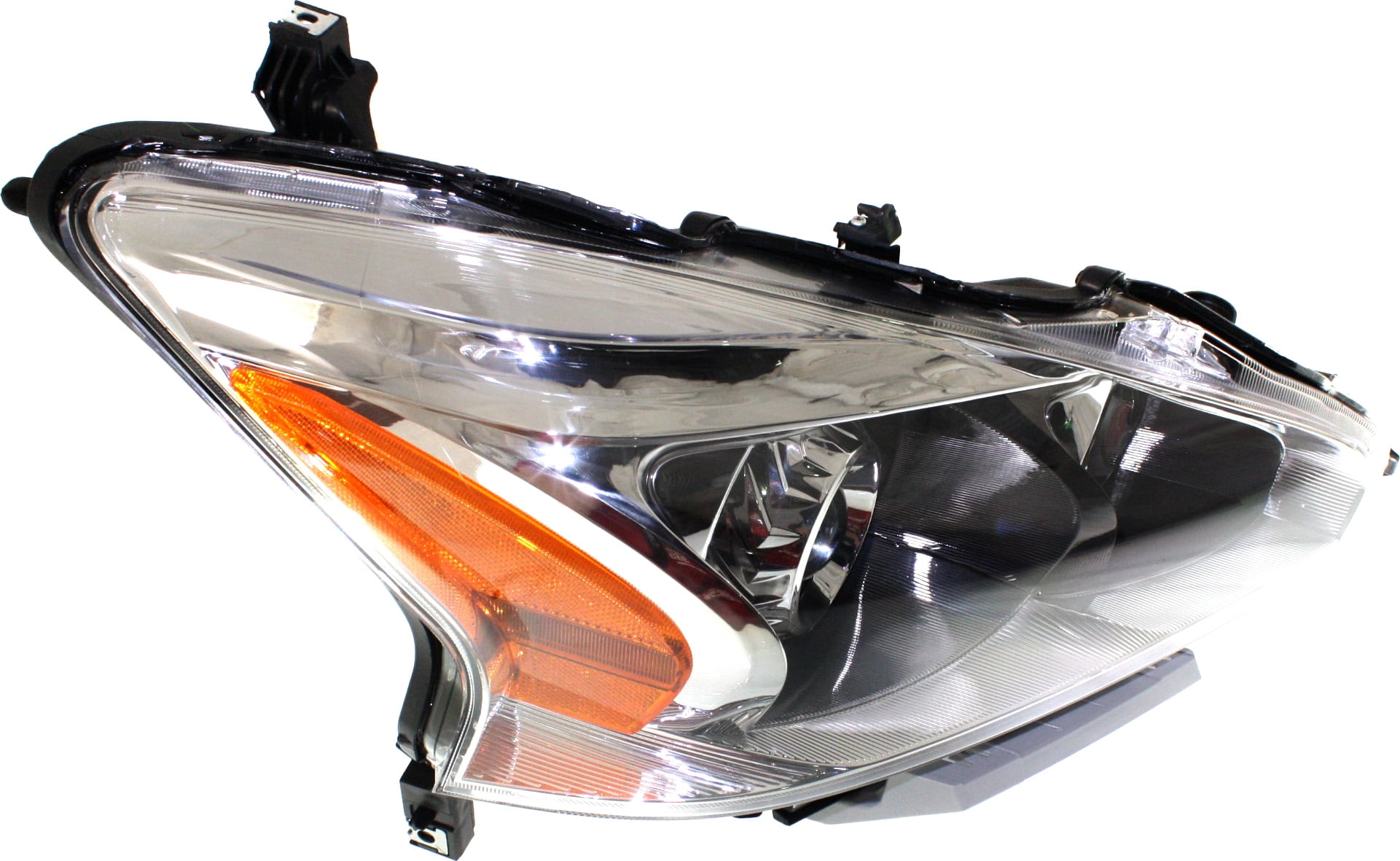 Replacement REPN100311Q Headlight Compatible With 2013-2015 Nissan Altima Right Passenger Halogen With bulb(s) CAPA Certified