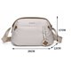 thumbnail image 5 of Bolso bandolera Bolso de hombro de moda Portátil Simple Casual Múltiples bolsillos para el trabajo, 5 of 8