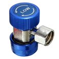 thumbnail image 4 of Adaptador de baja para aire acondicionado de 1/4 '', válvula de seguridad de acoplamiento de metal, DYNWAVEMX Adaptador de acoplamiento rápido, 4 of 6