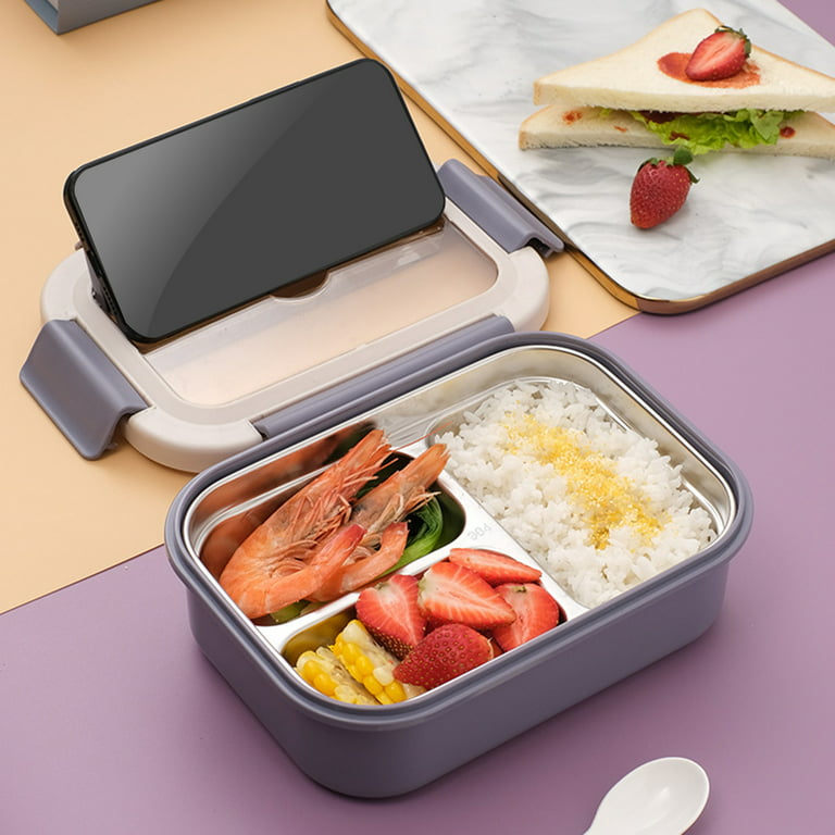 Maizsur Bento Box Adult Lunch Box,Kids Reusable Meal Prep Containers with Lids Fruit Vegetable Salad Snack Food Storage Container Boxes Suitable for